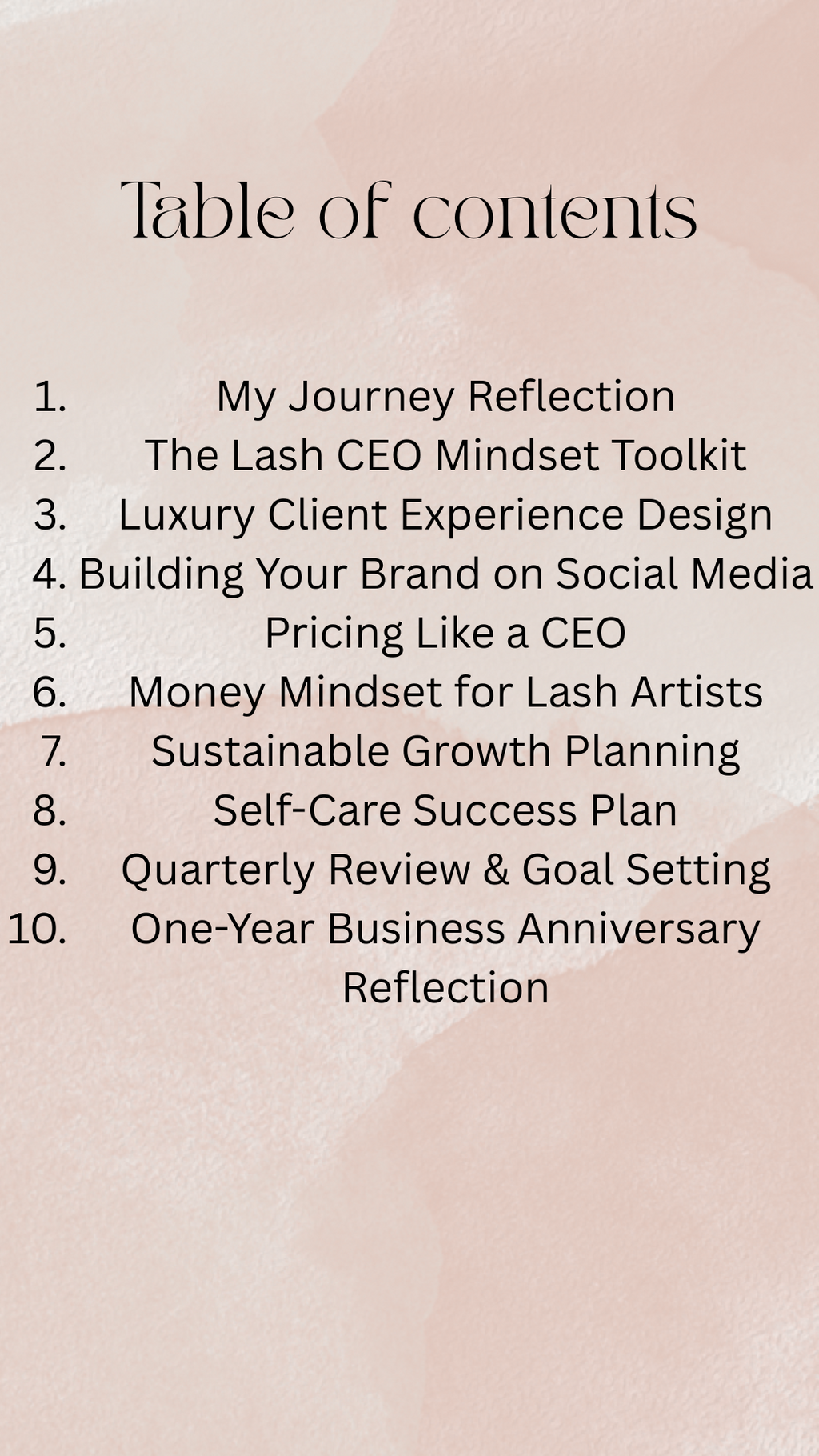 Building Your Lash Empire – The Official Workbook