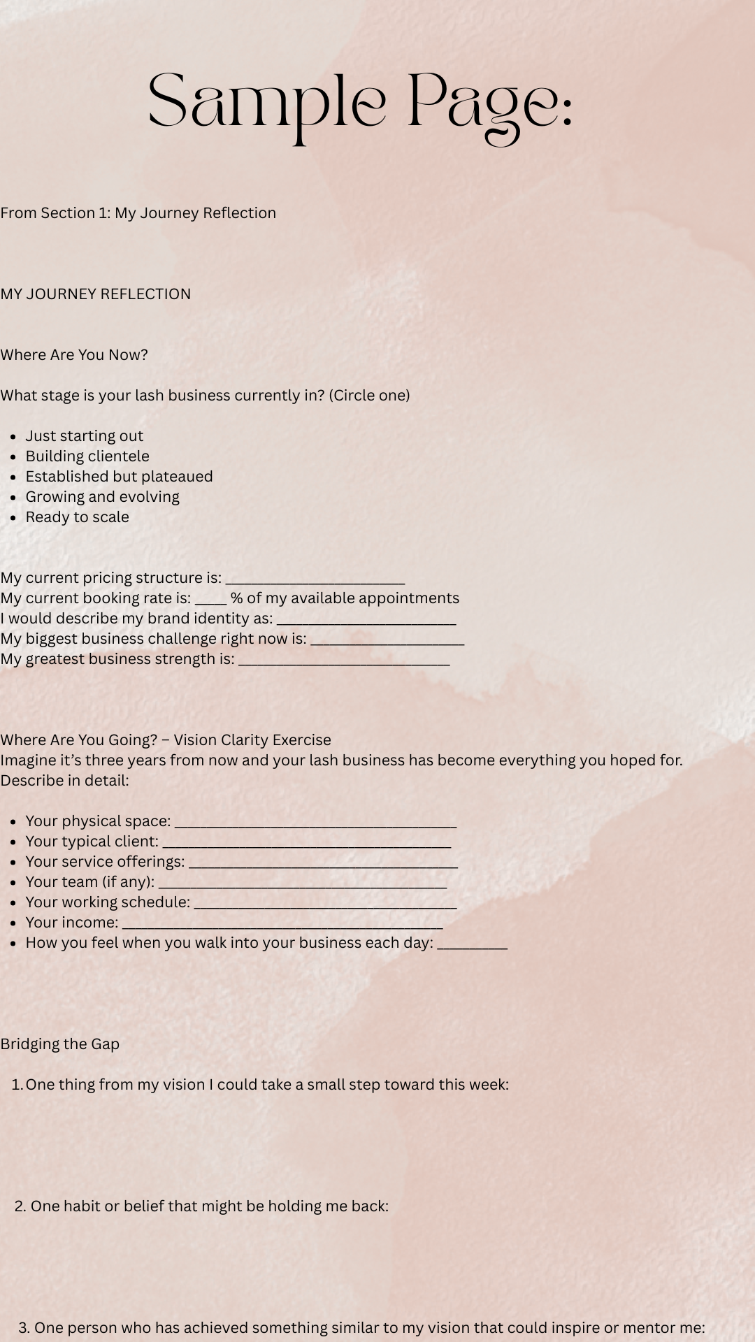 Building Your Lash Empire – The Official Workbook