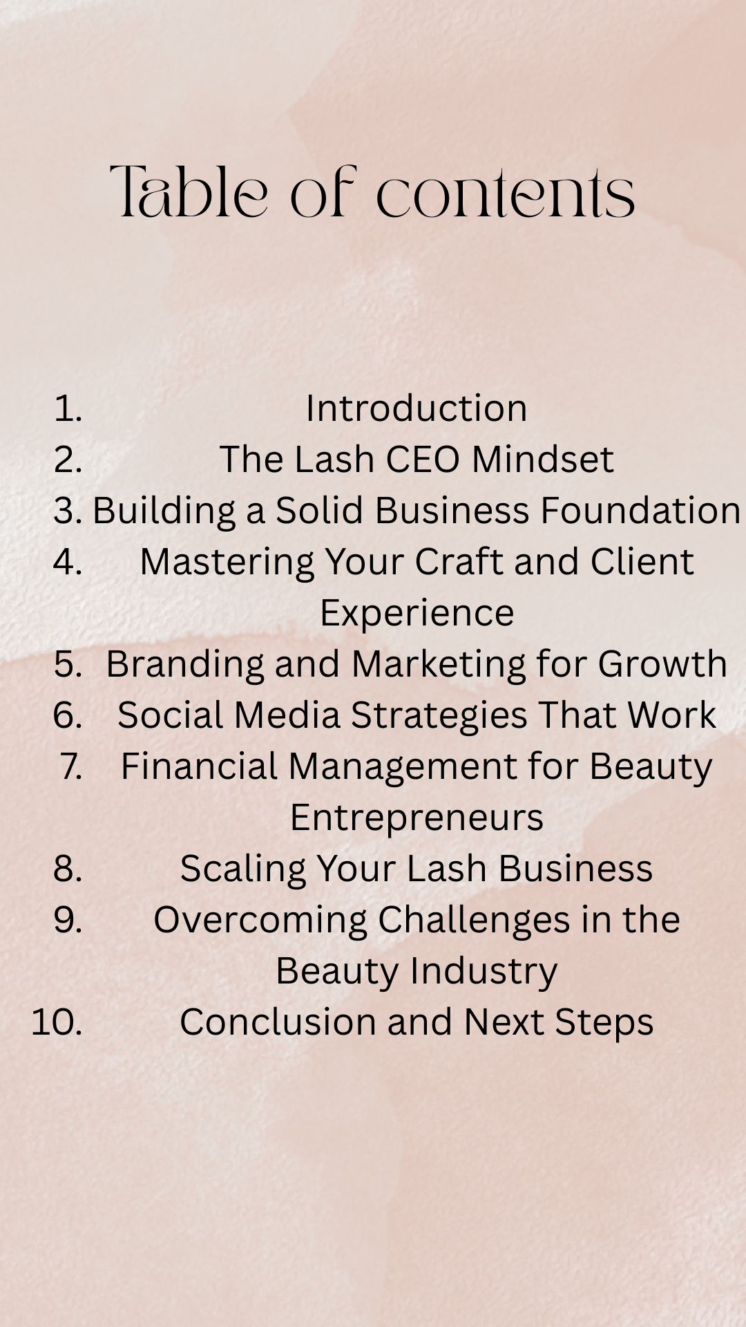 Building Your Lash Empire – A Guide for Aspiring Luxury Lash Artists E-Book