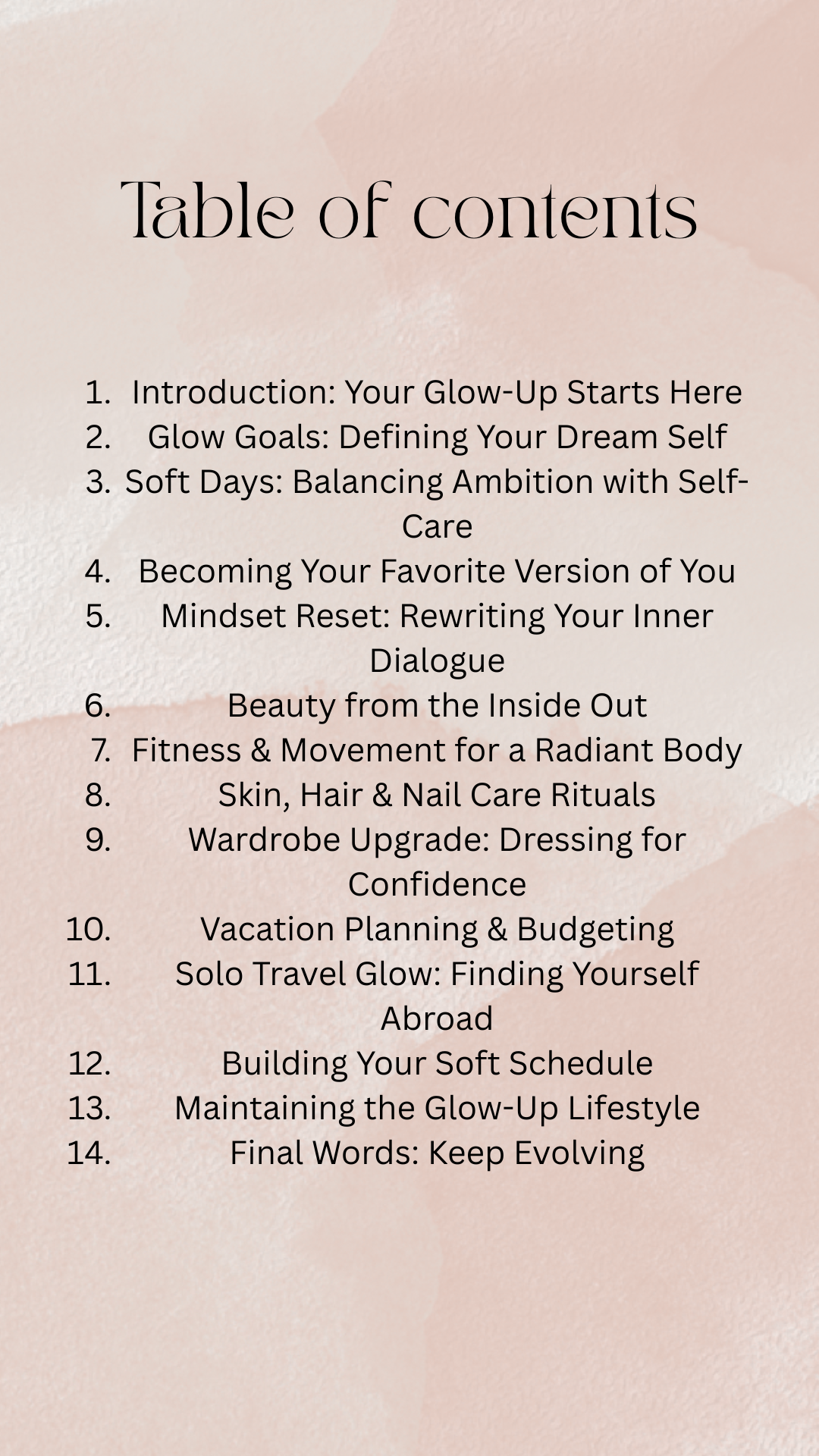 Glow Up From Within – Your Guide to Lasting Inner & Outer Radiance E-Book